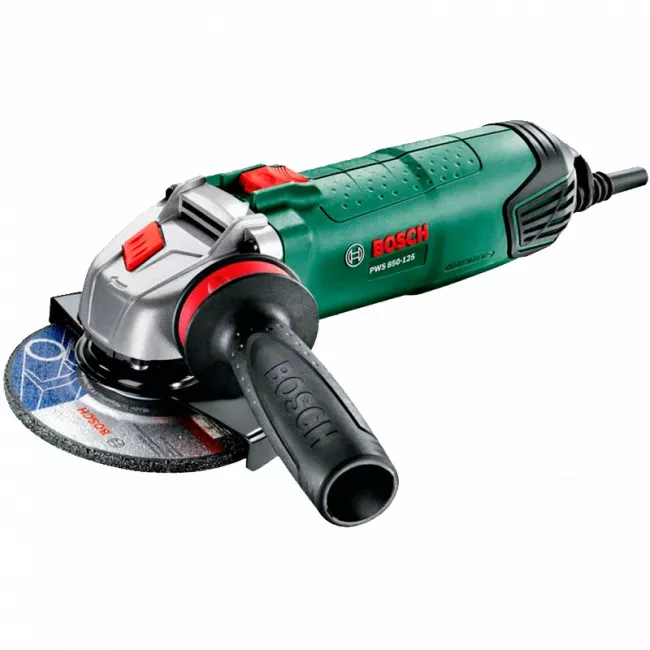 Шлифовальная машина угловая BOSCH PWS 850-125 (0.603.3A2.721) Шлифовальная машина угловая BOSCH PWS 850-125 (0.603.3A2.721)