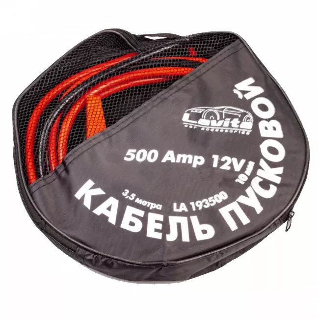 Старт-кабель LAVITA 500 A в сумке PVC LA 193500 (000019)