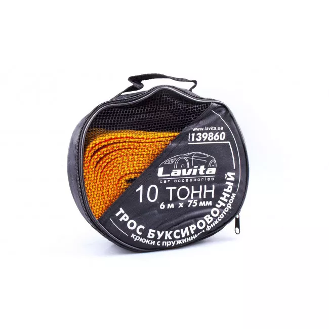 Трос буксир LAVITA 2т лента 60ммх6м (LA 139346)