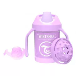 Twistshake "Мини" чашка с ручками 230мл 4+мес, лавандовая (69880)  (78270)