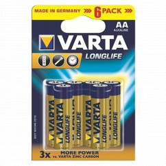 Батарейки VARTA Longlife AA BLI 6 (640836)