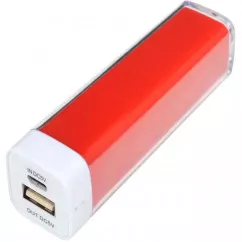 Внешнее зарядное устройство Power Bank DOCA D-Lipstick HT-2600 (2600mAh), красный (111-1015red)