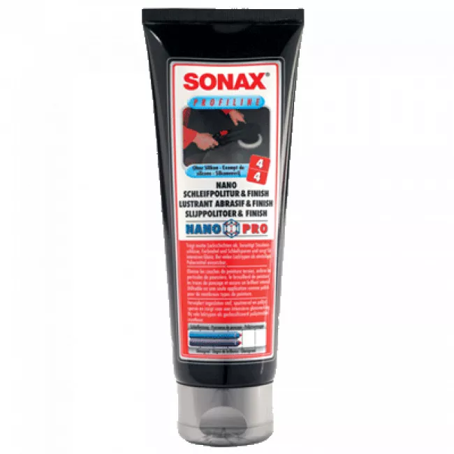 Шлиф-Полироль SONAX ProfiLine Nano без силикона 04-04, 250 мл (284141)