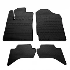 Автоковрики Stingray MITSUBISHI L200 07- (arabic version) (design 2016) 4шт черные (1013214)