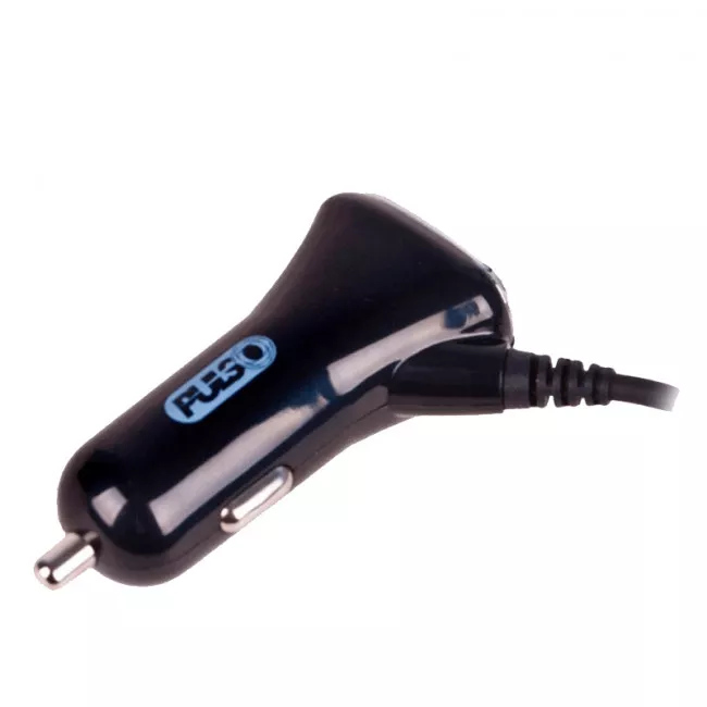 Автомобильное зарядное устройство PULSO 1USB+Android (12/24V - 5V 2,4A) (C-2407BK)
