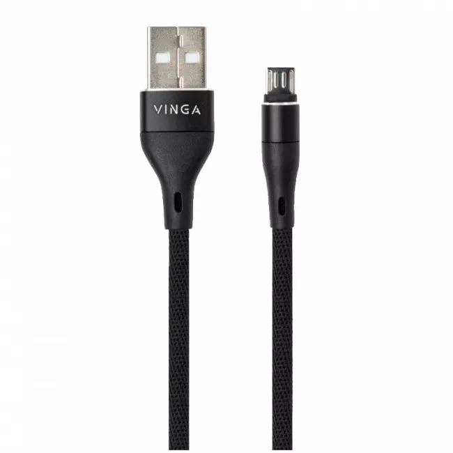 Дата кабель Vinga USB 2.0 AM to Micro 5P 1.0m cylindric nylon back (VCPDCMCANB1BK) Дата кабель Vinga USB 2.0 AM to Micro 5P 1.0m cylindric nylon back (VCPDCMCANB1BK)