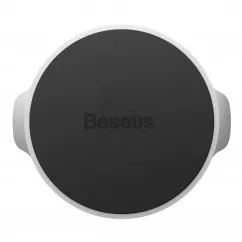 Держатель автомобильный Baseus Small Ears Series Magnetic Suction Bracket Flat Type Silver (SUER-C0S)(161080012)