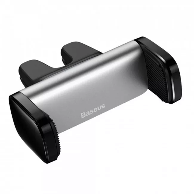 Держатель автомобильный Baseus Steel Cannon Air Outlet Car Mount Silver (SUGP-0S)(304940012)