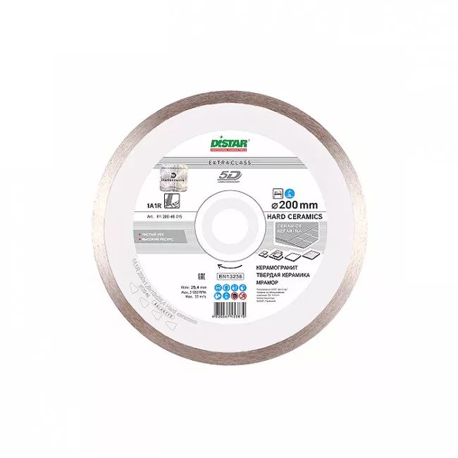 Диск алмазный отрезной Di-Star Hard Ceramics 200x25.4 (11120048015)
