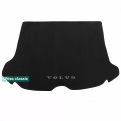 Двухслойные коврики Sotra Classic 7mm Black для Volvo XC90 (mkII)(разложенный 3й ряд)(багажник) 2015-> (ST 08771-GD-Black)
