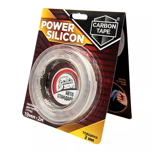 Двусторонняя клейкая лента POWER SILICON 19мм*2м PSN192 (40753826) (114527)