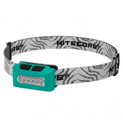 Фонарь налобный Nitecore NU10, зеленый (6-1231-green)