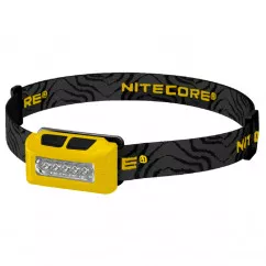 Фонарь налобный Nitecore NU10, желтый (6-1231-yellow)