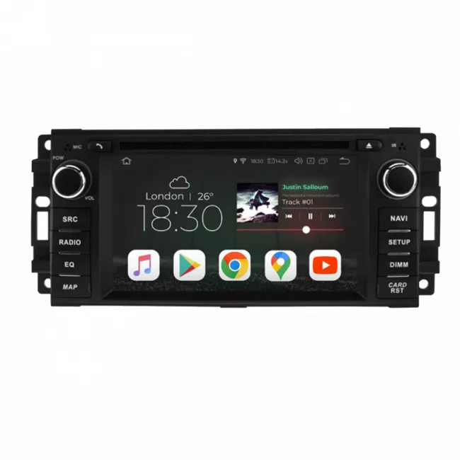 Gazer CM5006-XK Мультимедийная автомобильная система для Jeep Commander (XK) 2007-2012