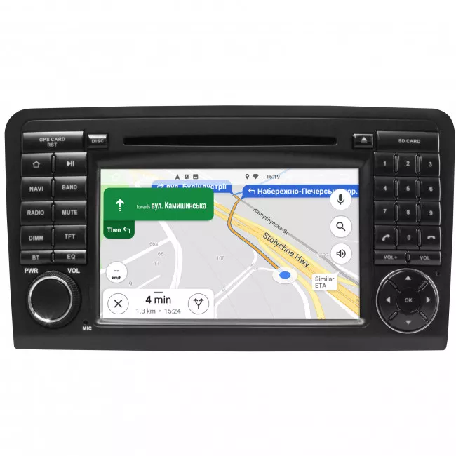 Gazer CM5007-W164 автомобільна Мультимедійна система для Mercedes-Benz ML-Class (W164) 2005-2013