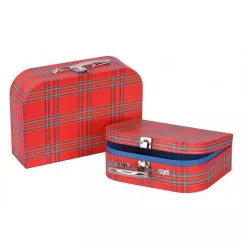 Игровой чемодан goki Красный в полоску (60103G)