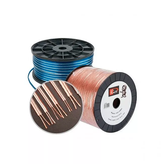 Кабель акустичний Kicx SC-18100-100m 1м (3261)