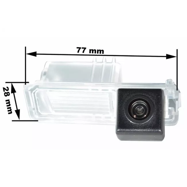 Камера заднього виду Prime-X CA-9538 VW, Skoda, Seat