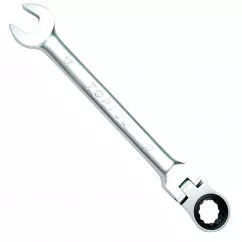 Ключ TOPTUL комбинированный с трещоткой и шарниром 10мм (AOAH1010)