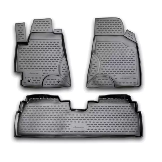 NLC.48.44.210 Коврики в салон TOYOTA Highlander 2001-2007, 4 шт. (полиуретан)