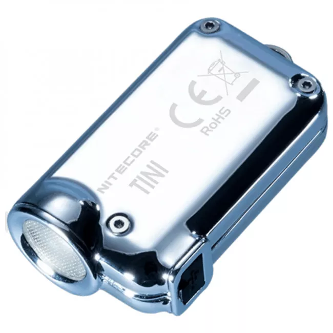 Міні-наключний ліхтар Nitecore TINI SS, сталевий (6-1433_ss_glacier)