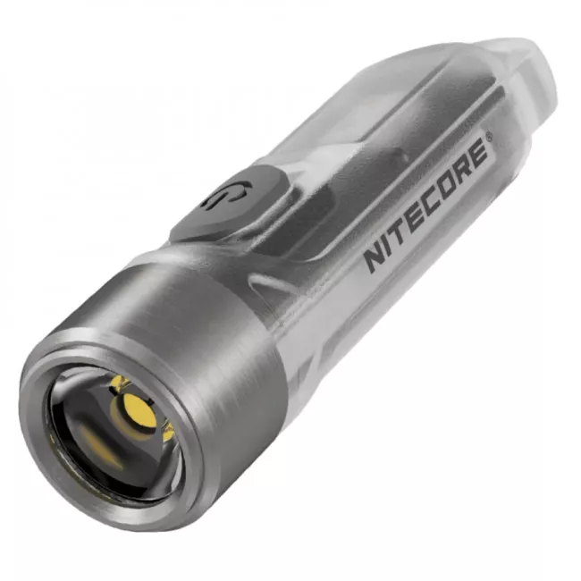Мощный мини-наключник Nitecore TIKI, прозрачный (6-1385)
