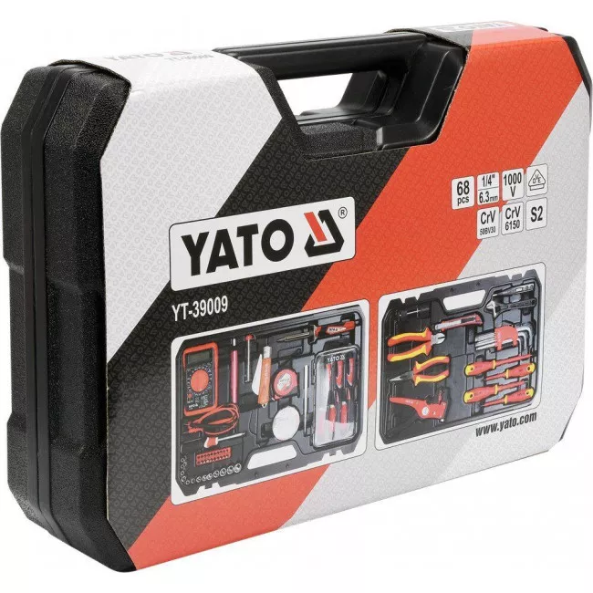 Набор инструментов электрика профессиональный YATO (YT-39009)