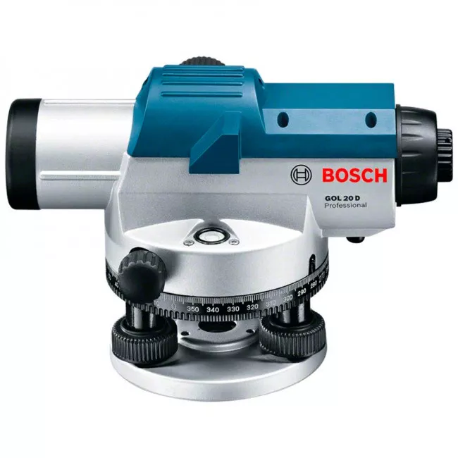 Нивелир оптическтий Bosch GOL 20 D + BT 160 + GR 500, до 60 м, 1.5 кг (0.601.068.402)