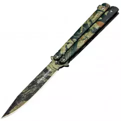 Нож бабочка, балисонг Boker Magnum Balisong (длина: 227мм, лезвие: 102мм), камуфляж (227-1140)