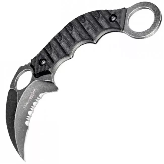 Нож фиксированный Boker Magnum Hotel Romeo (длина: 171мм, лезвие: 72мм), черный (227-1052) Нож фиксированный Boker Magnum Hotel Romeo (длина: 171мм, лезвие: 72мм), черный (227-1052)