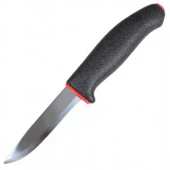 Нож фиксированный Mora 711 (длина: 230мм, лезвие: 102мм), черный/красный (215-1034_black-red)