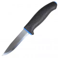 Нож фиксированный Mora 746 (длина: 225 мм, лезвие: 106мм), черный/голубой (215-1036_black-blue)
