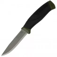 Нож фиксированный Mora Companion (длина: 215мм, лезвие: 102мм), зеленый (215-1017_ner-black)