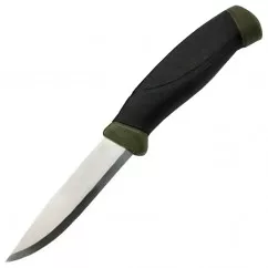 Нож фиксированный Mora Companion (длина: 215мм, лезвие: 102мм), зеленый (215-1017_ugl-green)