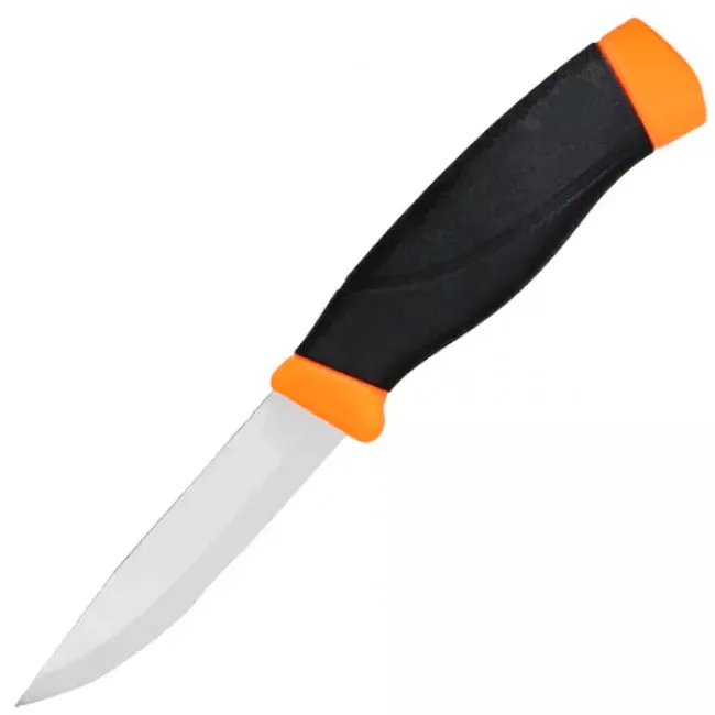Нож фиксированный Mora Companion (длина: 218мм, лезвие: 103мм), оранжевый (215-1017_orange) Нож фиксированный Mora Companion (длина: 218мм, лезвие: 103мм), оранжевый (215-1017_orange)