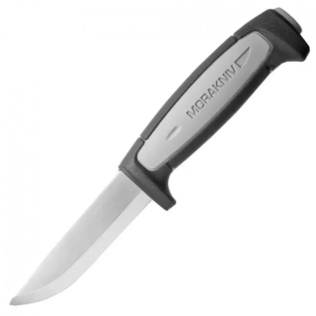 Нож фиксированный Mora Robust (длина: 206мм, лезвие: 91мм, углеродистая сталь) (215-1027_ugl-bl-gray) Нож фиксированный Mora Robust (длина: 206мм, лезвие: 91мм, углеродистая сталь) (215-1027_ugl-bl-gray)