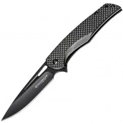 Нож складной Boker Magnum Black Carbon (длина: 205мм, лезвие: 90мм, черное) (227-1018)