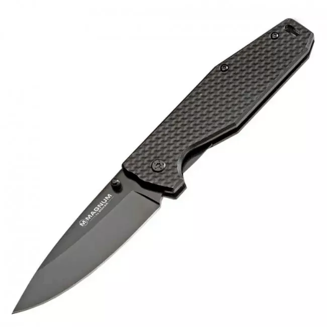 Нож складной Boker Magnum Cluster (длина: 204мм, лезвие: 86мм, черное) (227-1164) Нож складной Boker Magnum Cluster (длина: 204мм, лезвие: 86мм, черное) (227-1164)
