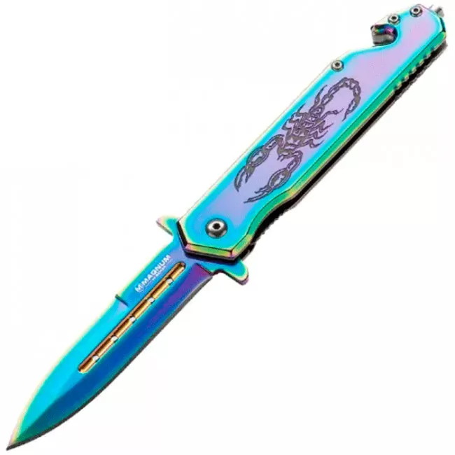 Нож складной Boker Magnum Dream Scorpion (длина: 207мм, лезвие: 87мм), стальной (227-1035) Нож складной Boker Magnum Dream Scorpion (длина: 207мм, лезвие: 87мм), стальной (227-1035)