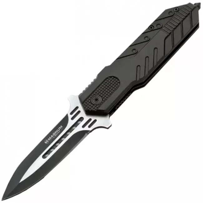 Нож складной Boker Magnum Rocket (длина: 212мм, лезвие: 90мм), черный (227-1063) Нож складной Boker Magnum Rocket (длина: 212мм, лезвие: 90мм), черный (227-1063)
