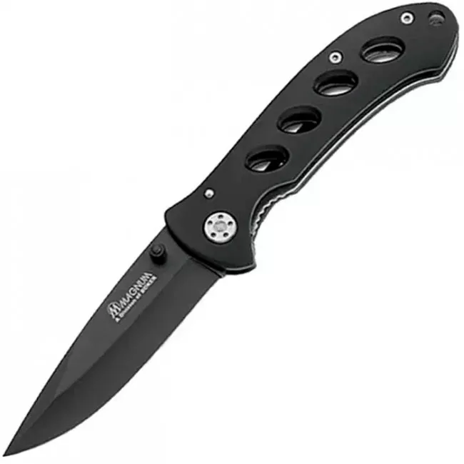 Нож складной Boker Magnum Shadow (длина: 191мм, лезвие: 83мм), черный (227-1067) Нож складной Boker Magnum Shadow (длина: 191мм, лезвие: 83мм), черный (227-1067)