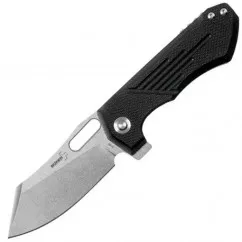 Нож складной Boker Plus Leviathan (длина: 185мм, лезвие: 80мм), черный (227-1158_black)