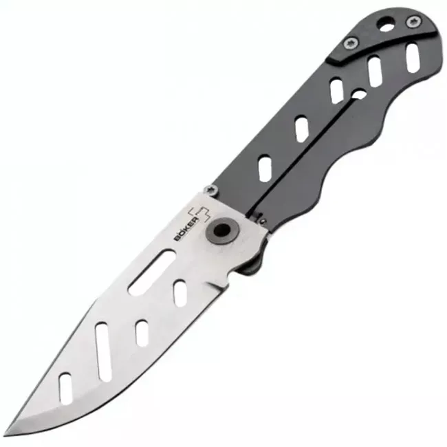 Нож складной Boker Plus Stowaway (длина: 159мм, лезвие: 71мм), титан (227-1106) Нож складной Boker Plus Stowaway (длина: 159мм, лезвие: 71мм), титан (227-1106)