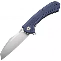 Нож складной CJRB Barranca (длина: 216мм, лезвие: 95мм), серо-голубой (284-1005_blue)