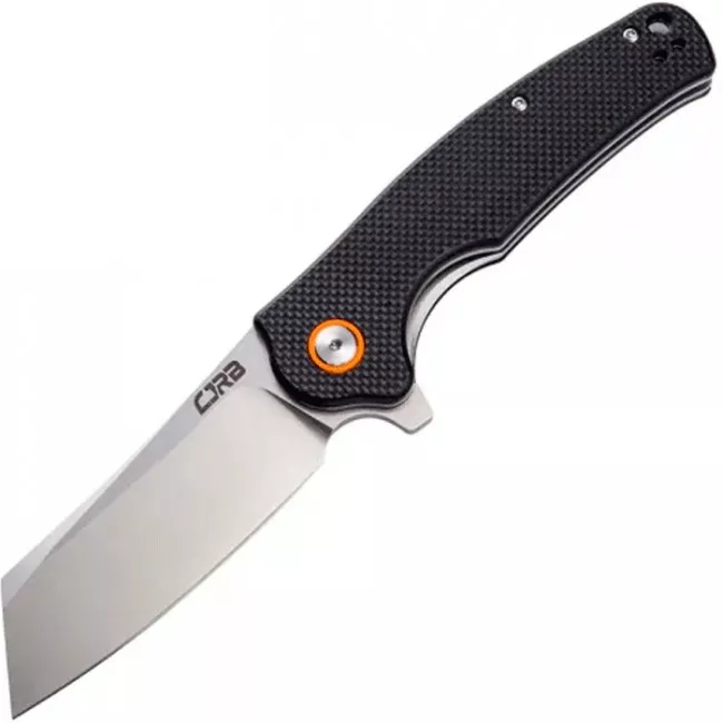 Нож складной CJRB Crag (длина: 207мм, лезвие: 87мм), черный (284-1001_black)