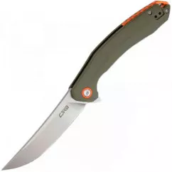 Нож складной CJRB Gobi (длина: 209мм, лезвие: 89мм), оливковый (284-1003_olive)