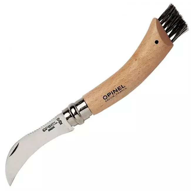 Нож складной для грибов Opinel Boite Couteau Champignon №8 бук (232-1012_beech) Нож складной для грибов Opinel Boite Couteau Champignon №8 бук (232-1012_beech)