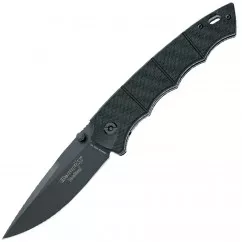 Нож складной Fox BF-705B (длина: 225мм, лезвие: 90мм, черное) (127-1023_black)
