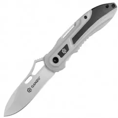 Нож складной Ganzo G621 (длина: 193мм, лезвие: 80мм, сатин), серый (16-1034-grey)