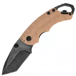 Нож складной, мультитул Kershaw Shuffle II (длина: 160мм, лезвие: 66мм, 2 функции) (174-1062_beige)